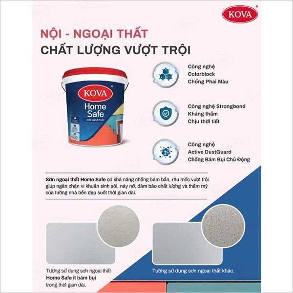 Sơn ngoại thất Kova